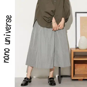 나노 유니버스 개더 볼륨 스커트 체크