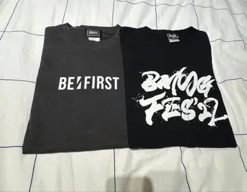 BMSG BE:FIRST T셔츠 2장 세트 낱개 판매 가능!