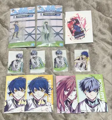 블루 록 묶음 판매 아크릴 스탠드