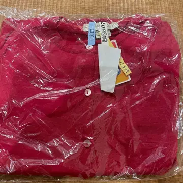 JOHN SMEDLEY 빨간색 긴팔 가디건 S