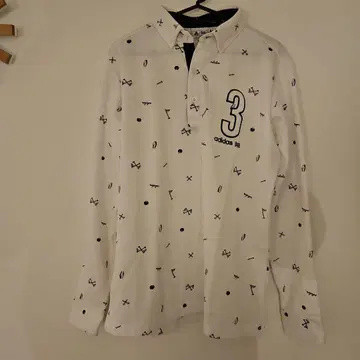 adidas 골프용 긴팔 피케 셔츠