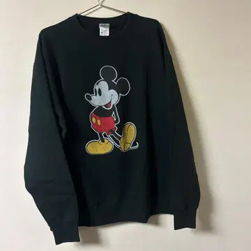 Disney 미키마우스 맨투맨 블랙