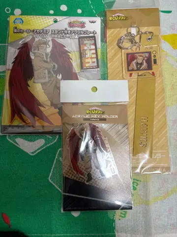 히로아카 호크스 namco 아크릴 플레이트 키링 세트