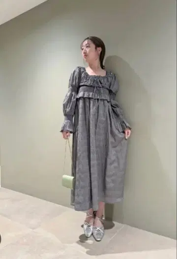 FURFUR 볼레로 세트 셔링 원피스