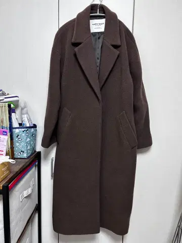 GREENLABELRELAXING 울 캐시미어 롱 코트 FAbRICA