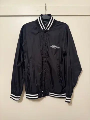 KAZE MAGAZINE 나일론 자켓 블랙