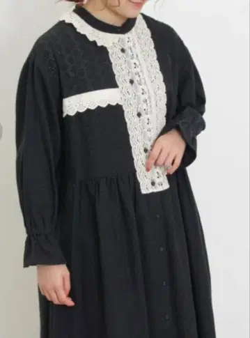 사만사 모스모스 패치워크 레이스 원피스 새상품