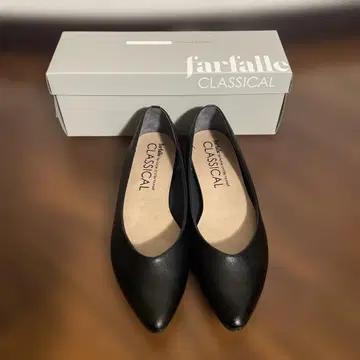 farfalle CLASSICAL 블랙 플랫슈즈