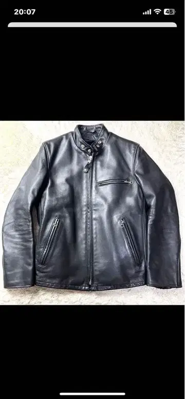 신형/현행 샷 싱글 라이더 2way 가죽 자켓 34