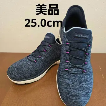 SKECHERS 스케쳐스 슬립인즈 네이비/화이트