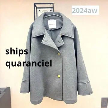 quaranciel 본딩 경량 코트 자켓 P 코트 SHIPS