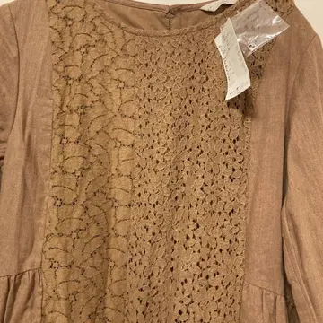 사만사 모스모스 레이스 절개 원피스 * 오렌지