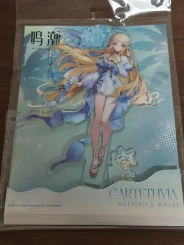 미개봉 새상품 공식  ChinaJoy 콜라보 카르테 아크릴 스탠드