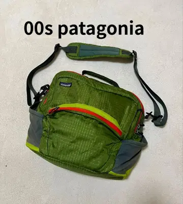 레어 컬러 patagonia 숄더백 그린 00s 브리프