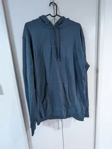 CANYON 네이비 후드 부착 후드티