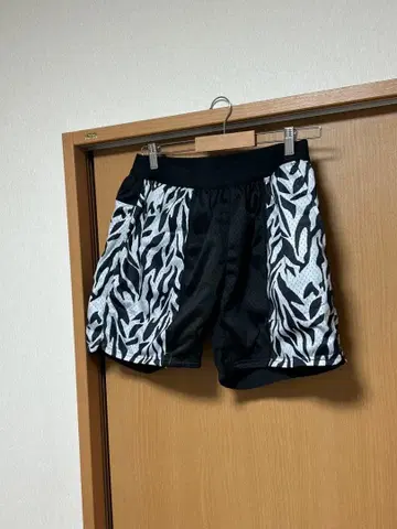 envloom 시마다 케이타 제브라 패턴 리버서블 메쉬 숏팬츠 L