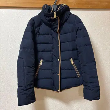 ZARA BASIC 네이비 다운 자켓