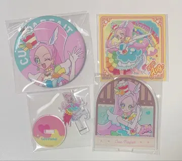 프리큐어 큐어 파르페 묶음 판매 캔뱃지 아크릴 스탠드 스티커