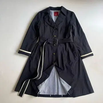 AMACA 고어텍스 스텐카라 코트 벨트 깅엄 체크 라인