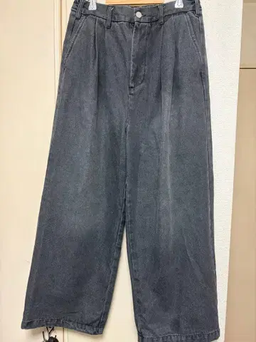 ETELIO 와이드 팬츠 데님 그레이