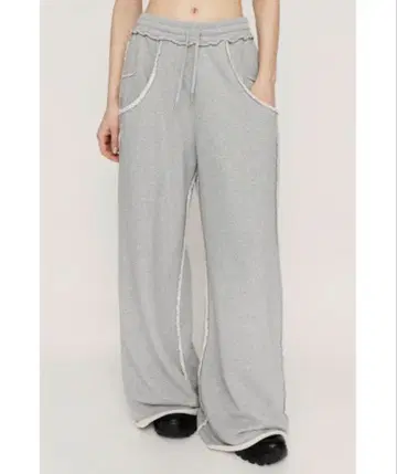 SLY 컷 아웃 스트레이트 스웨트 팬츠