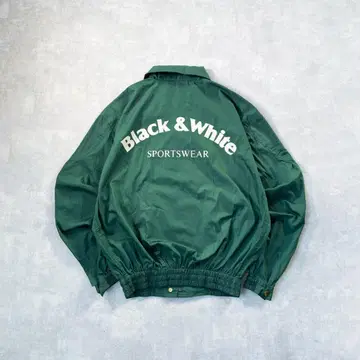 [ Black&White ] 90s 나일론 자켓
