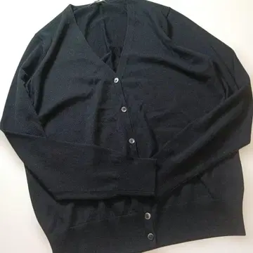 미사용 새상품급 유니클로 메리노울 100% 여성용 가디건 L