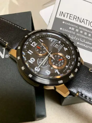 시티즌 에코 드라이브 전파 솔라 손목시계