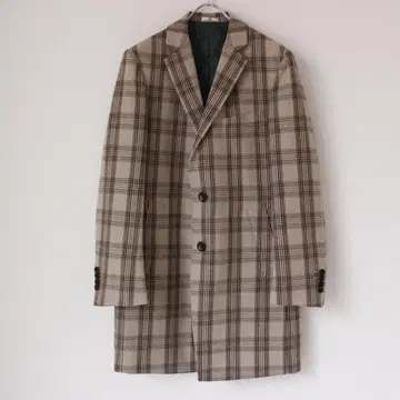 SUIT SELECT 체스터 코트 L HAVANA 체크 무늬