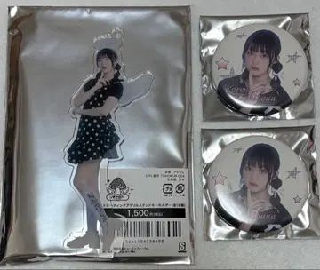 이기가리 도호쿠산 타치바나 카렌 아크릴 스탠드 & 캔뱃지