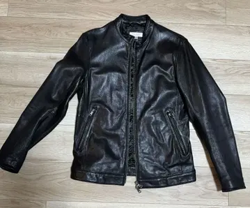 BEAUTY&YOUTH 블랙 가죽 자켓 M