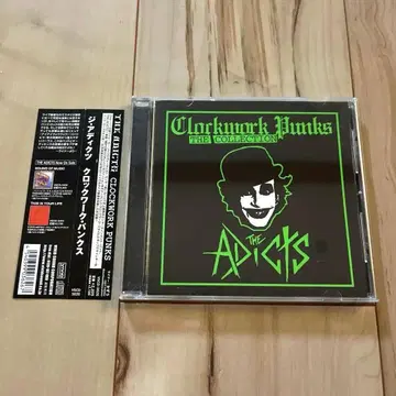 THE ADICTS / Clockwork Punks 일본 국내반