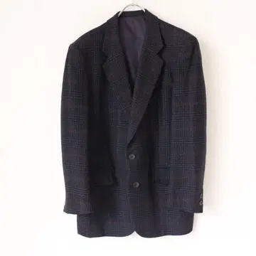 jhon weitz 캐시미어 100% 테일러드 자켓 네이비