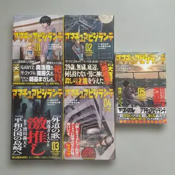 미개봉 새상품 아마추어 비질란테 1~5 전권