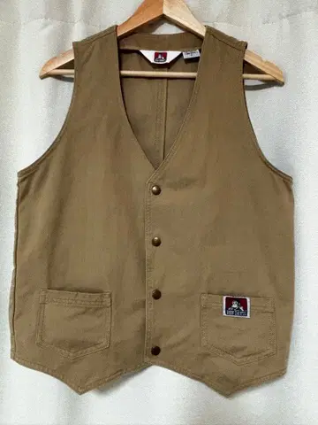 벤 데이비스 베이지 베스트 M 사이즈