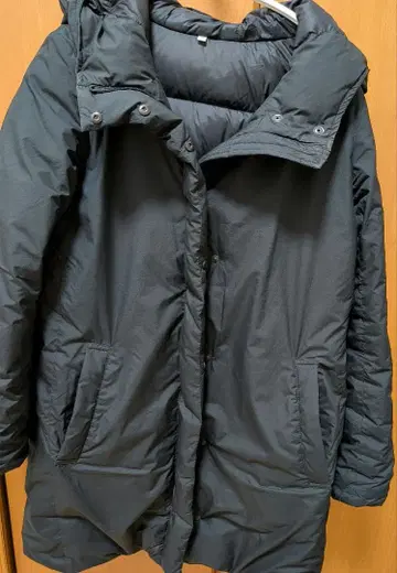 무인양품 다운 자켓 블랙 M