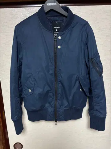 niko and - MA-1 자켓 플라이트 자켓 블루종