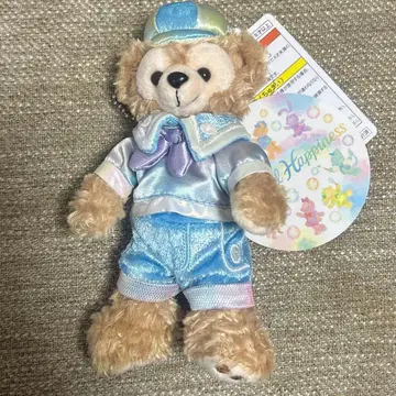 도쿄 디즈니 씨 컬러풀 해피니스 더피 인형 배지