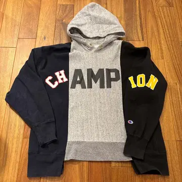 Champion reverseweave 리메이크 후드티 L