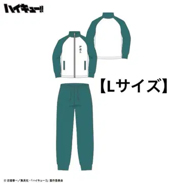 하이큐!! x 시마무라 콜라보 저리 상하의 세트 다테코 남성용 L 사이즈