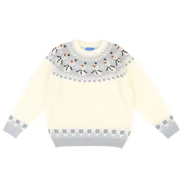 미사용 새상품 디즈니랜드 올라프 니트 스웨터 L 사이즈