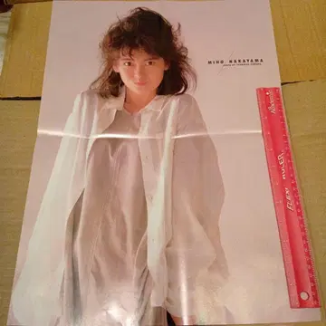 나카야마 미호 초기 포스터 16단 접이 포장