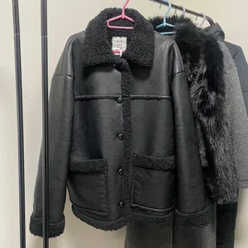 jouetie 무스탕 자켓 블루종 아우터