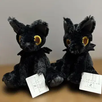 데스 스트랜딩 2 봉제 인형 카이랄 크리처 고양이 2개 세트