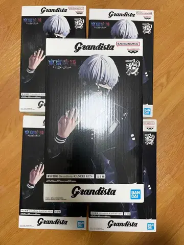 도쿄 구울 피규어 5체 세트 묶음 판매 grandista