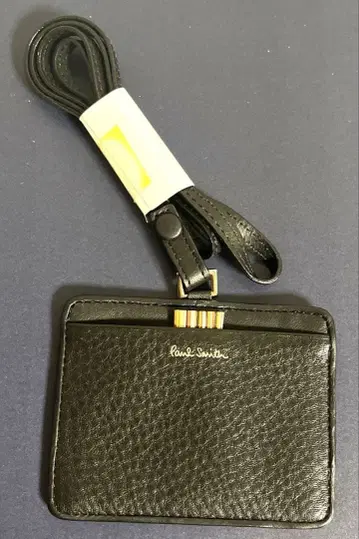 Paul Smith/폴스미스 블랙 가죽 패스 케이스 사원증 케이스