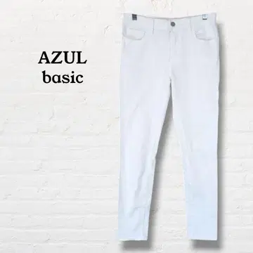 AZUL basic 스트레치 스키니 팬츠 [ M ] 화이트