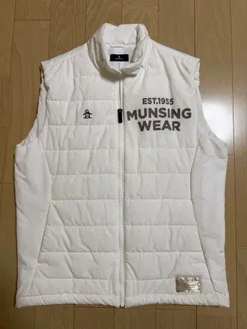 Munsingwear 남성용 베스트 L 화이트