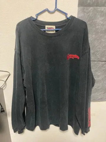 tempalay 혹성 X 백 프린트 L/S TEE