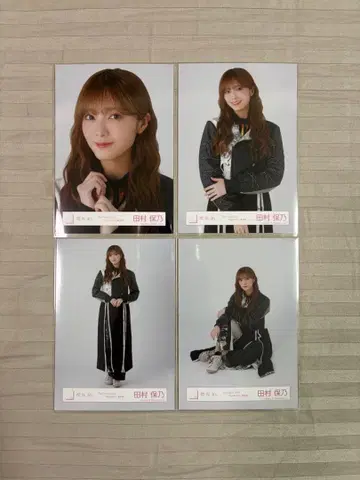 사쿠라자카46 타무라 호노 5th TOUR 2025 블랙 의상 4종 컴프